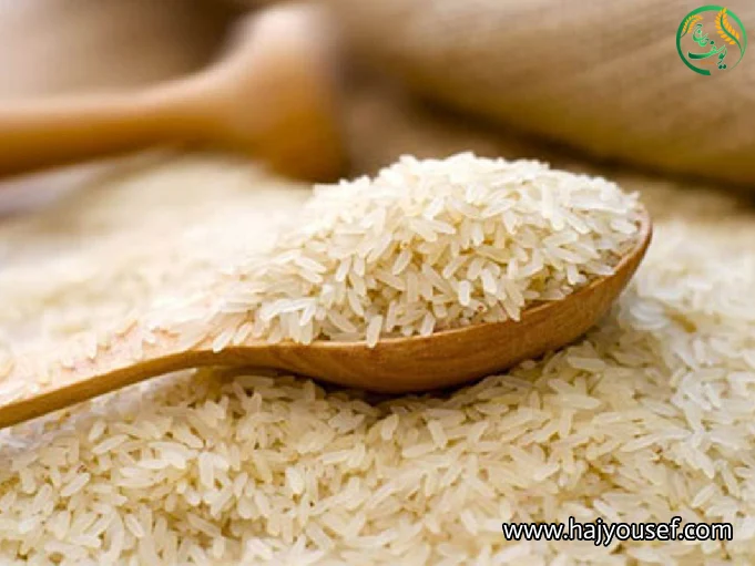 ظاهر برنج قبل از پخت