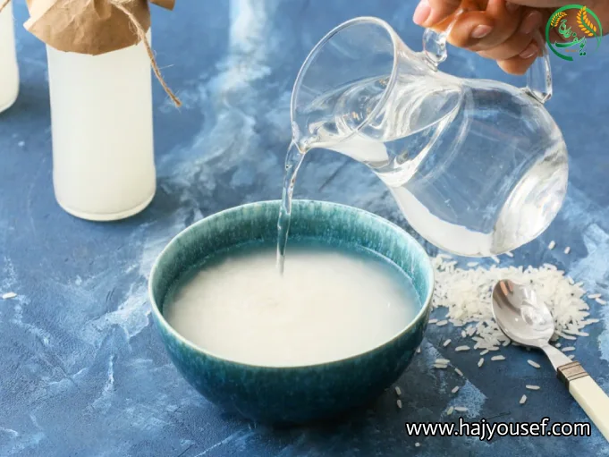 آرد برنج برای پوست