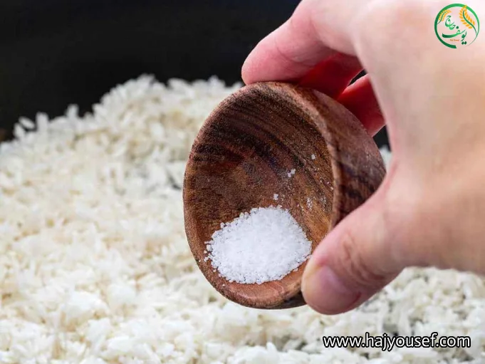 رفع شوری برنج