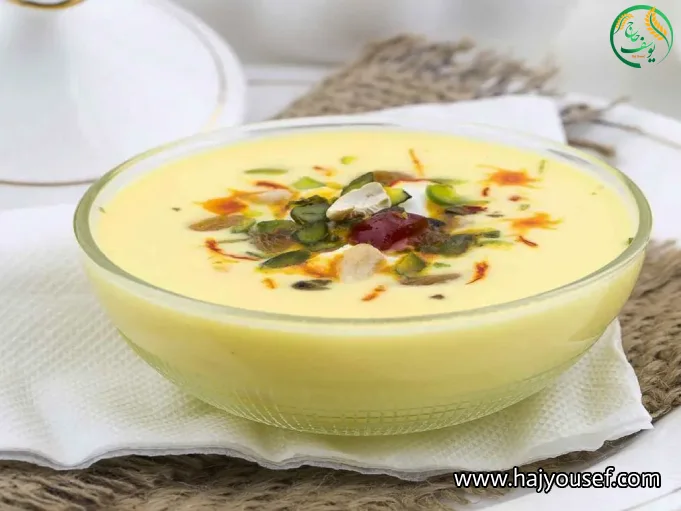 تهیه فرنی با آرد برنج
