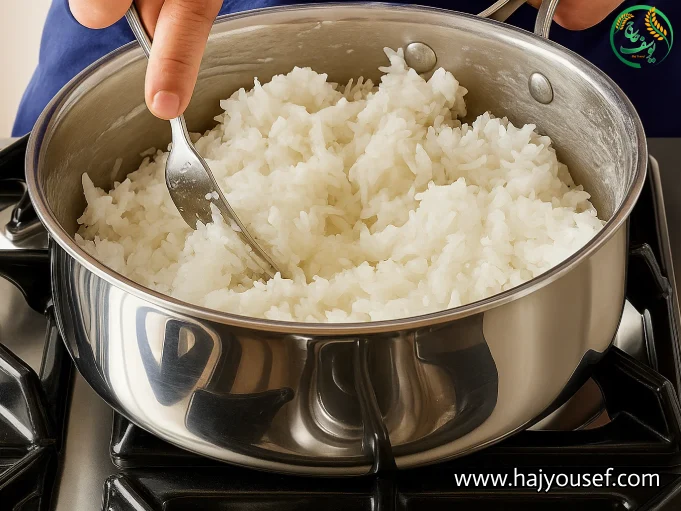 علت وا رفتن برنج چیست؟