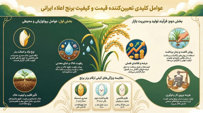 قیمت برنج ایرانی درجه یک 